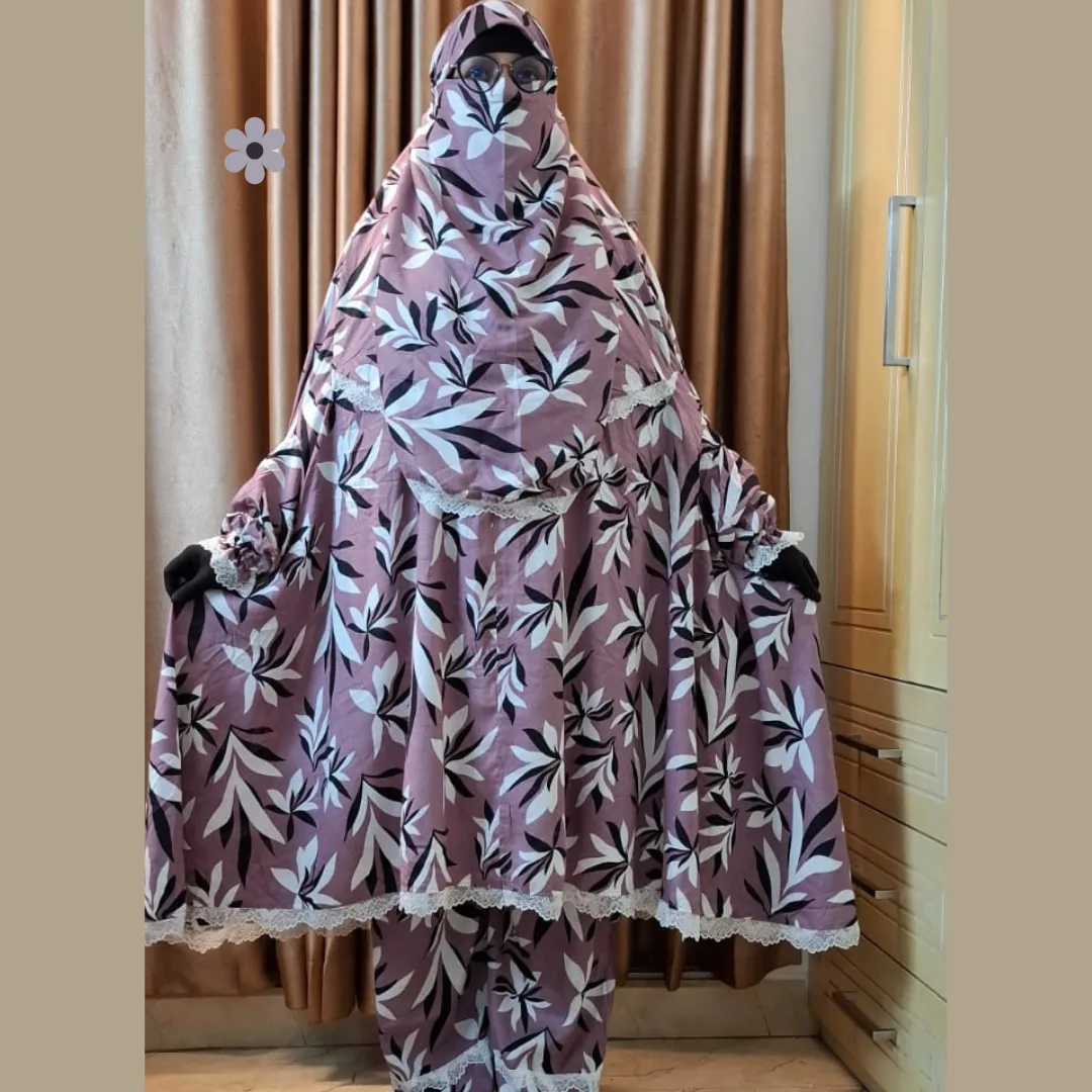 Lilen Fabric Khimar Set LF104